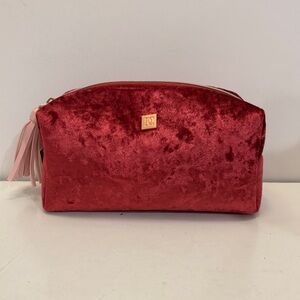 NWT Danielle creations red velvet make case/ bag